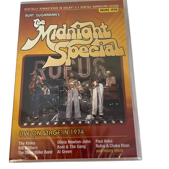 Burt Sugarmans The Midnight Special Live Performances 1974 DVD - Picture 1 of 4